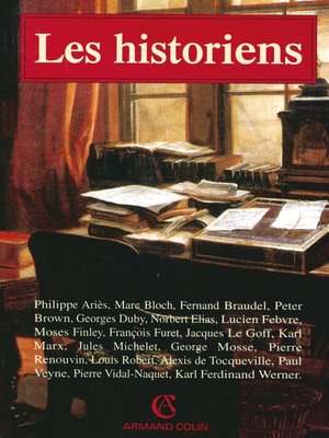cover image of Les historiens